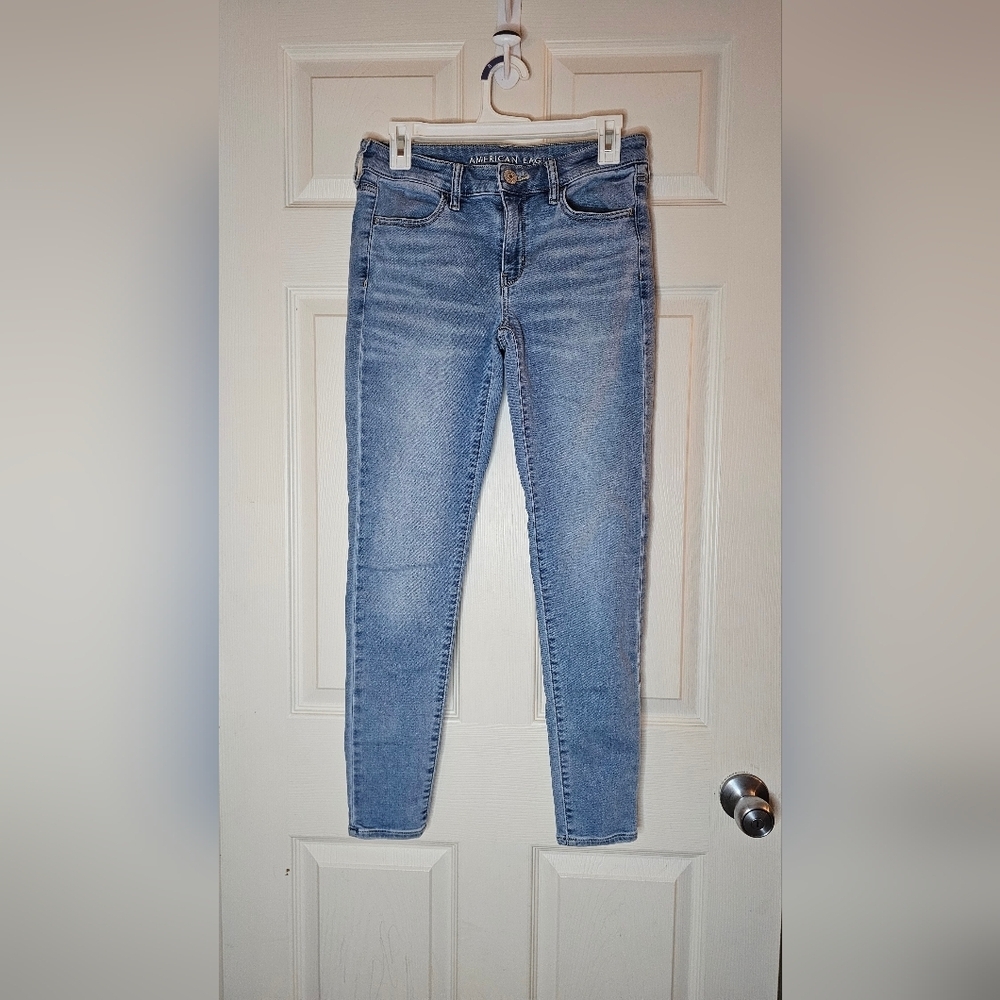 American Eagle Ne(x)t Level High Waisted Jeggings Skinny Stretch Denim